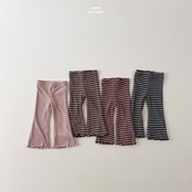 韓国子供服 / LINDO / ニットぽんぽんレギンス / 秋服 *XS~XL*