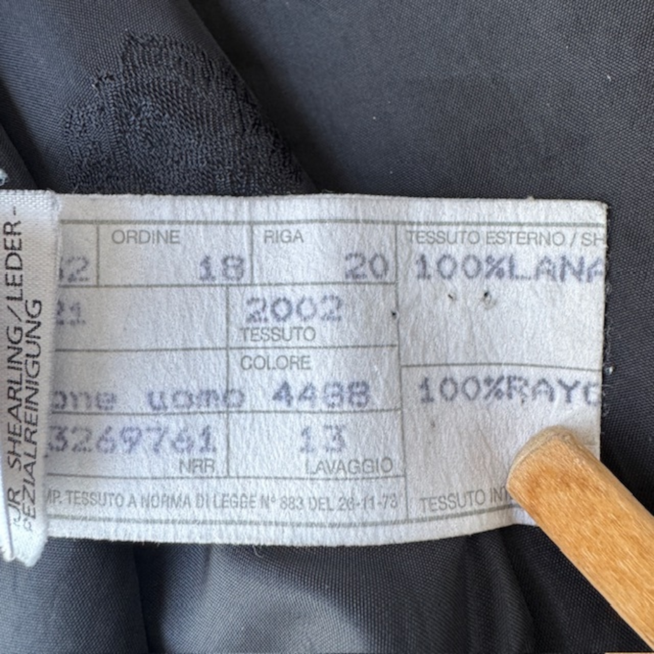 Gianni Versace ウールコート ブラック 画像14