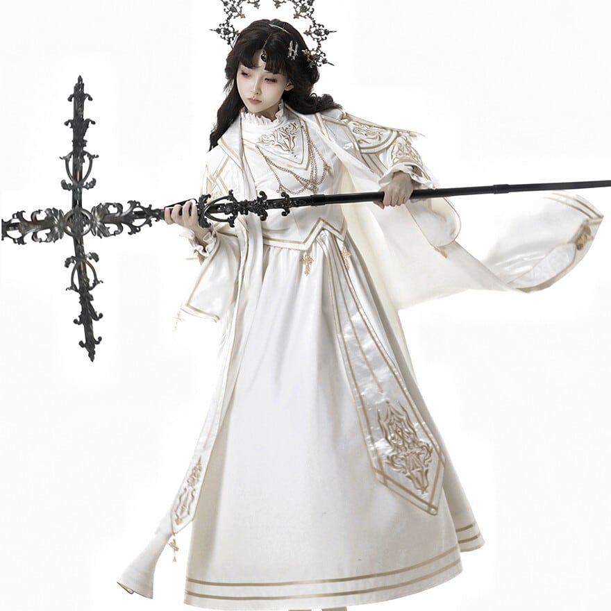 ゴスロリ通販 With U ミリロリ 修道女風 セットアップ 2点セット