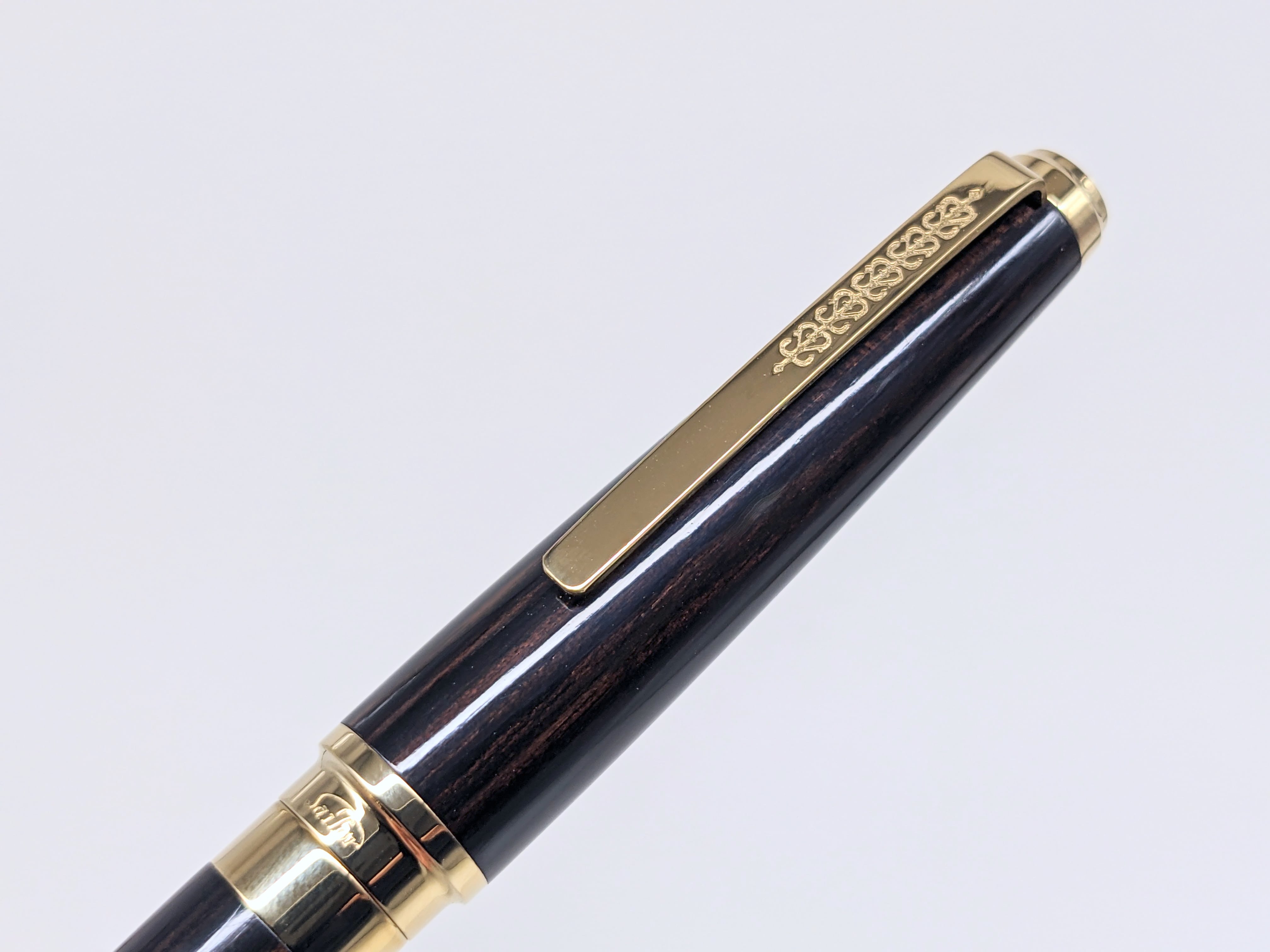 80s セーラー万年筆 世界の銘木シリーズ 黒檀 旧 SAILOR （中字） 18K