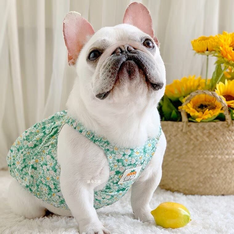 花柄ワンピース❤️キャミソール 小型犬 中型犬 ドレス | hogan shop
