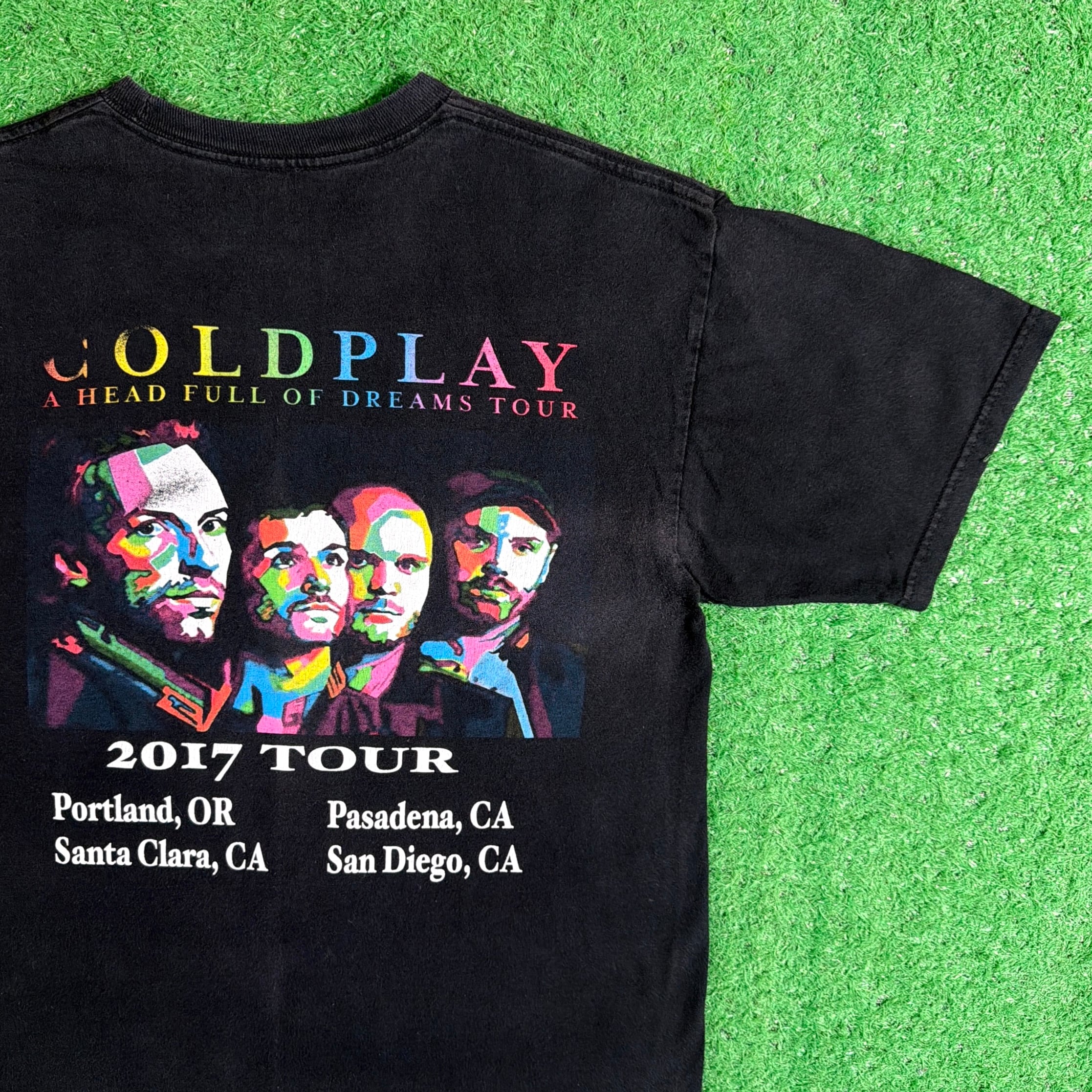 Men's】2017 COLDPLAY ツアー Tシャツ / 古着 ティーシャツ T-Shirt