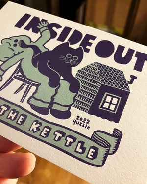 INSIDEOUT limited100 postcard