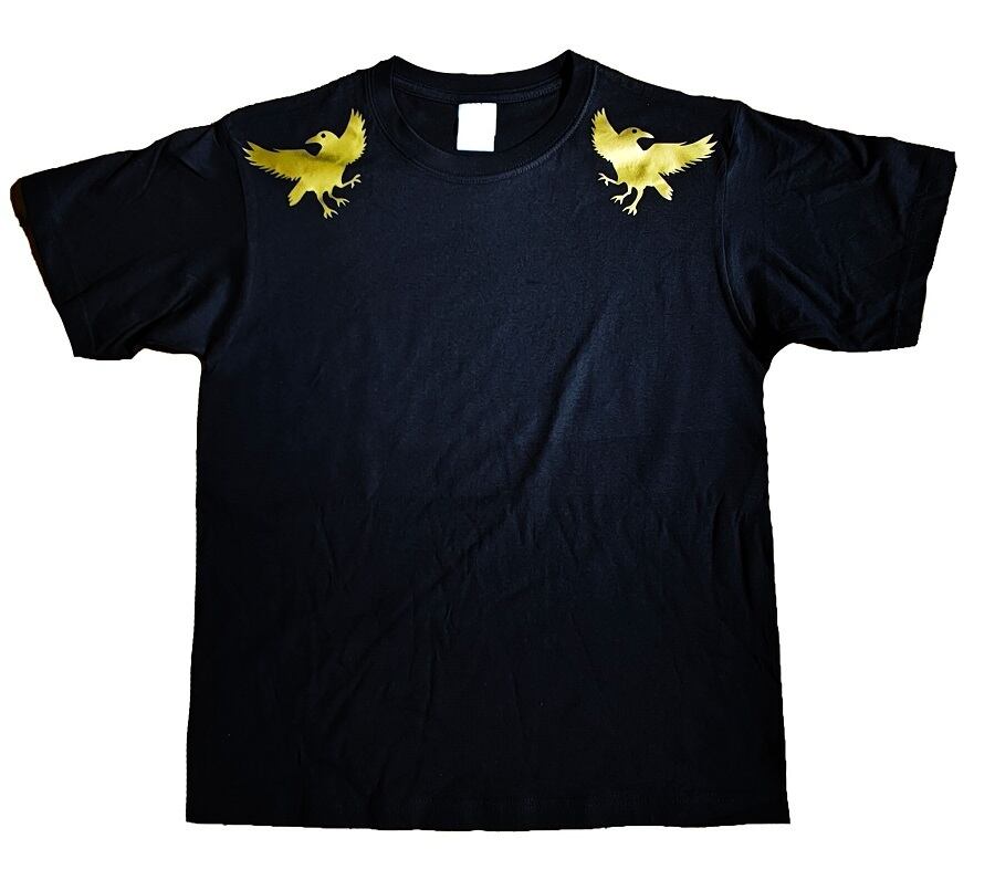 導きのカラス ゴールドTシャツ 半袖 | nunoyakumano
