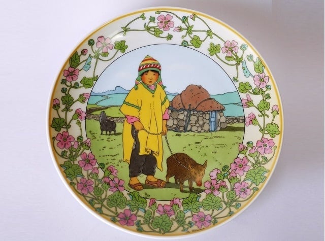 ユニセフ unicef HEINRICH Villeroy&Boch ビレロイ&ボッホ 飾り皿 No.3