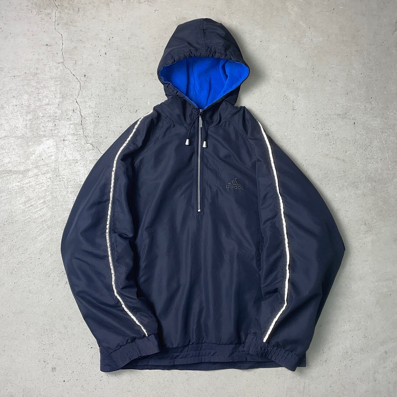 90年代 adidas アディダス アノラックパーカー リフレクターライン  