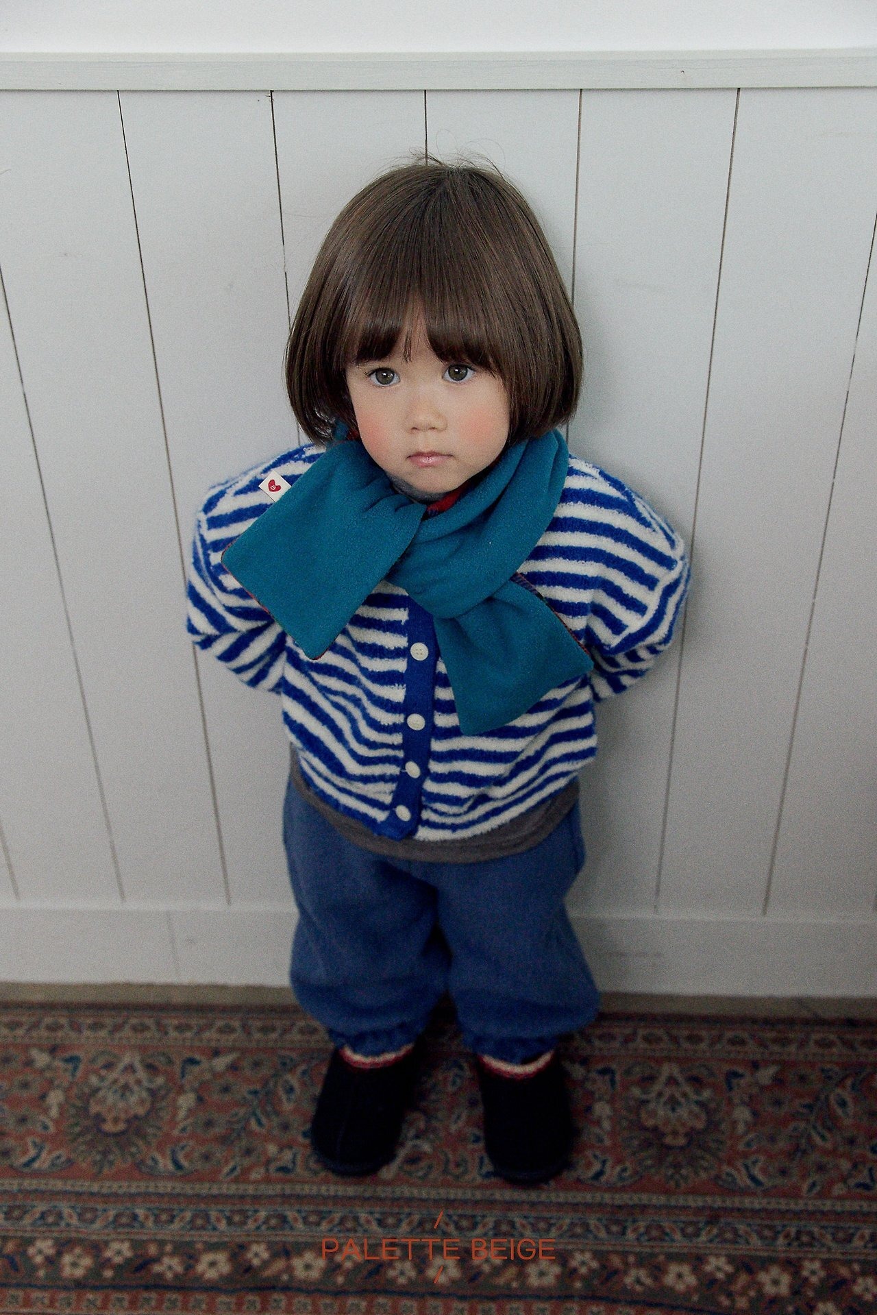 the beige［取寄］stripe cardigan 26winter