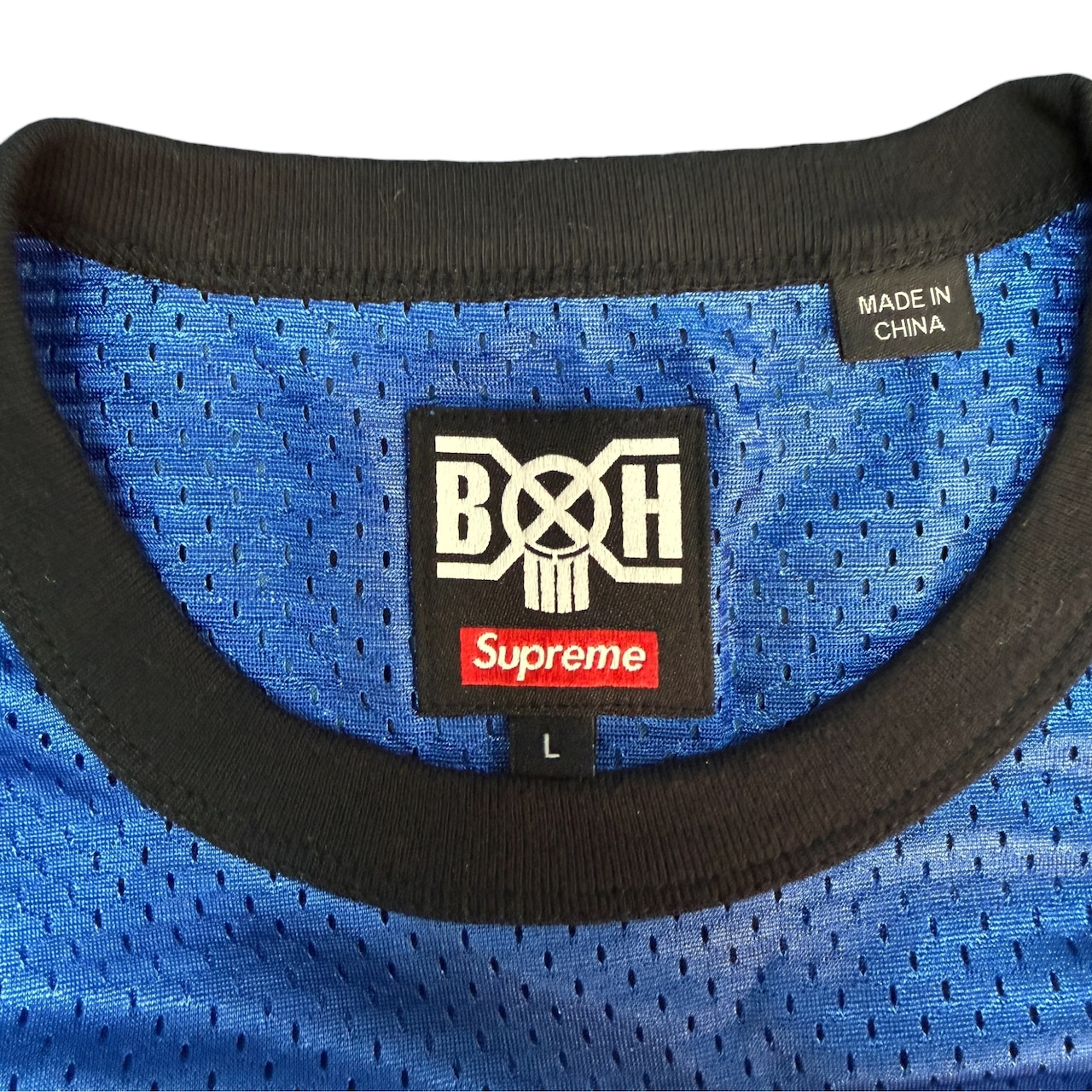 【Supreme × BOUNTY HUNTER】シュプリーム×バウンティハンター 23FW "Mesh Jersey" ロングスリーブ  メッシュジャージ