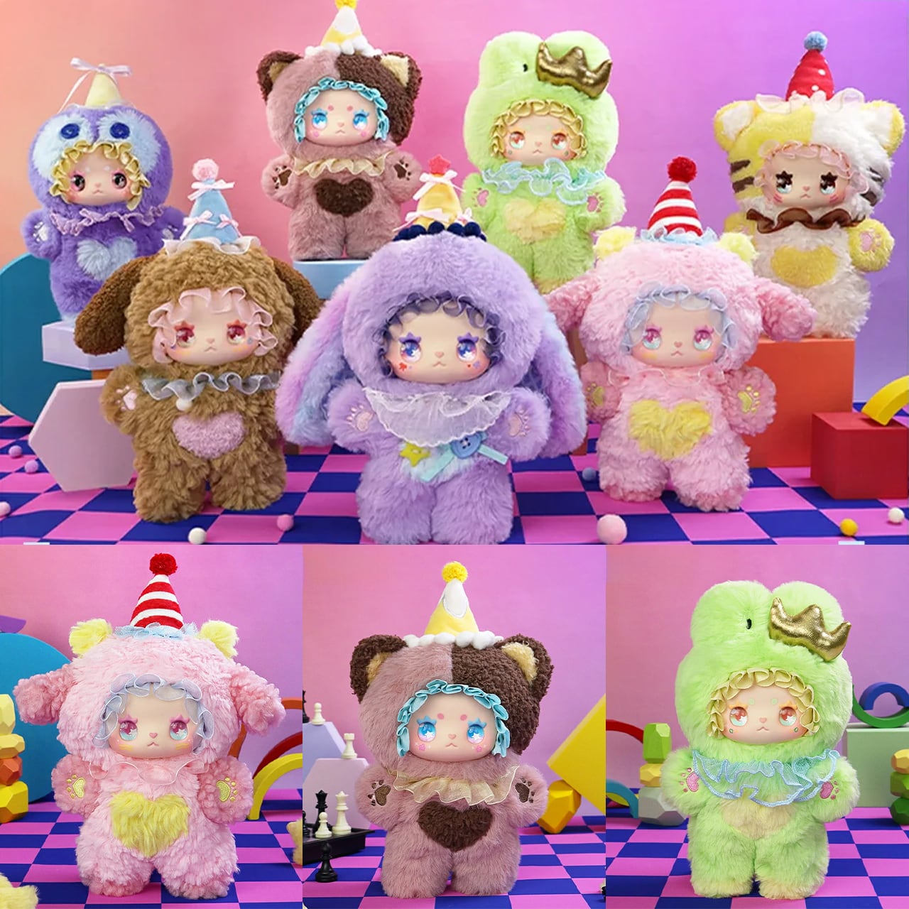 zZoton ハッピー チャイルドフッド シリーズ プラッシュ ブラインド