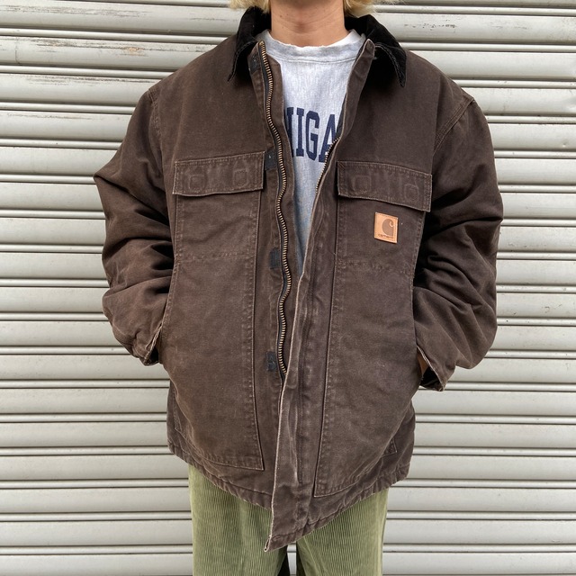 Carhartt トラディショナルコート XL ダックジャケット ダークブラウン
