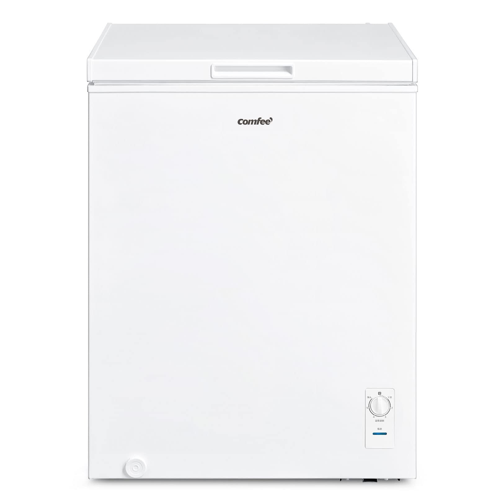 COMFEE' 冷凍庫32L 前開き コンパクト 家庭用 ストッカー温度調節