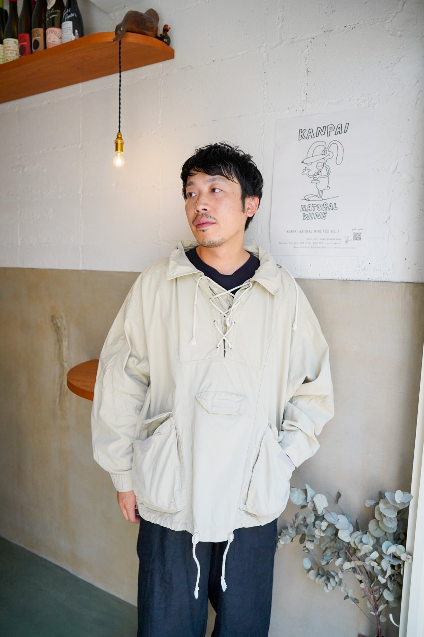 【1990s】"Passock's Jeans, Made in Gemany" Cotton 100% Pullover Alpine Smock / 6-116