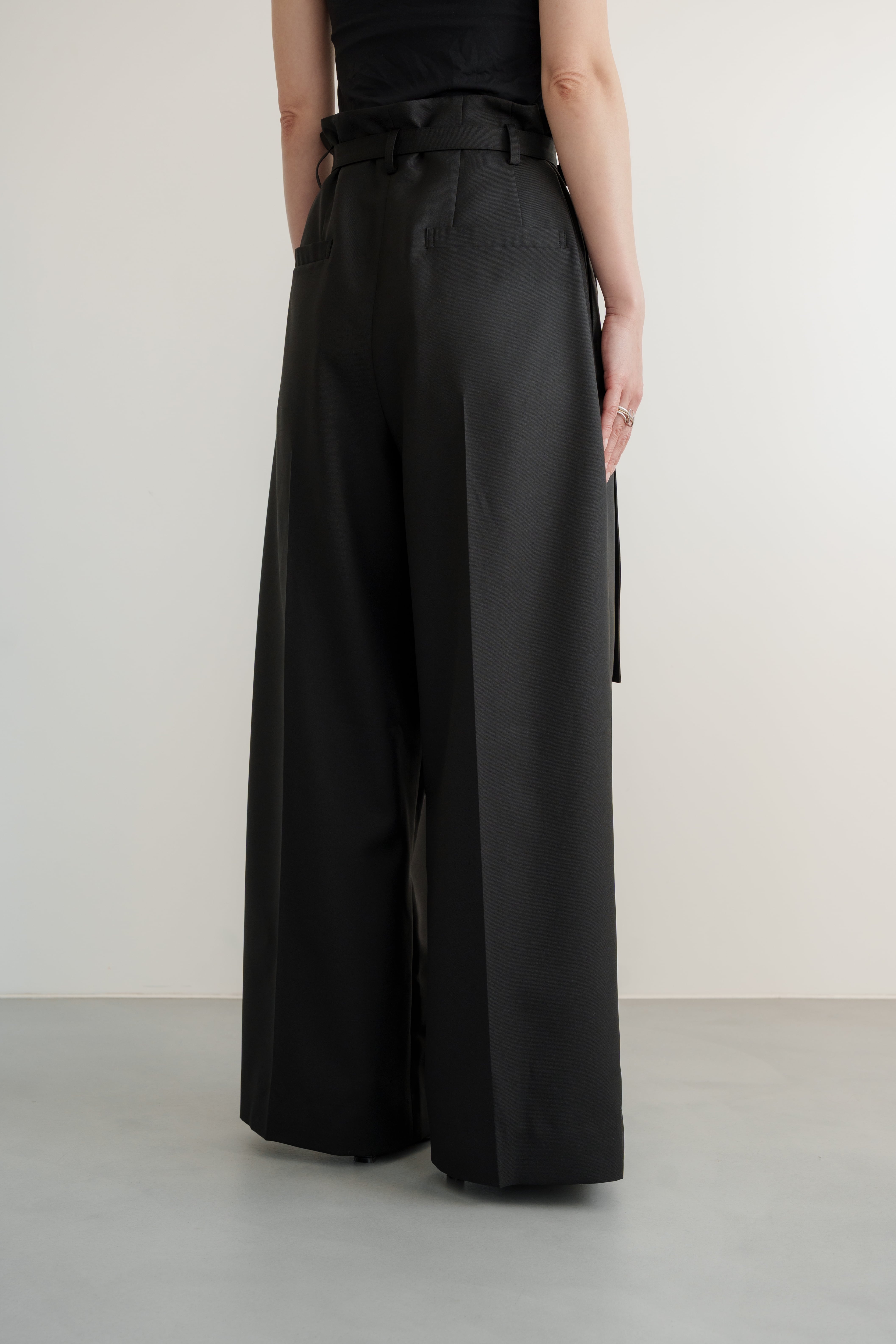 sizeless pants(black)ご注文から一週間前後で発送 | roughlow