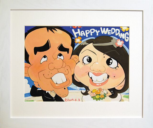 ウェルカムボード｜アナログ｜Sサイズ | 似顔絵のお店Tomo.t Studio