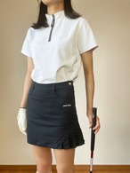 ＊即納＊cerva side pleats skirt  (Navy)