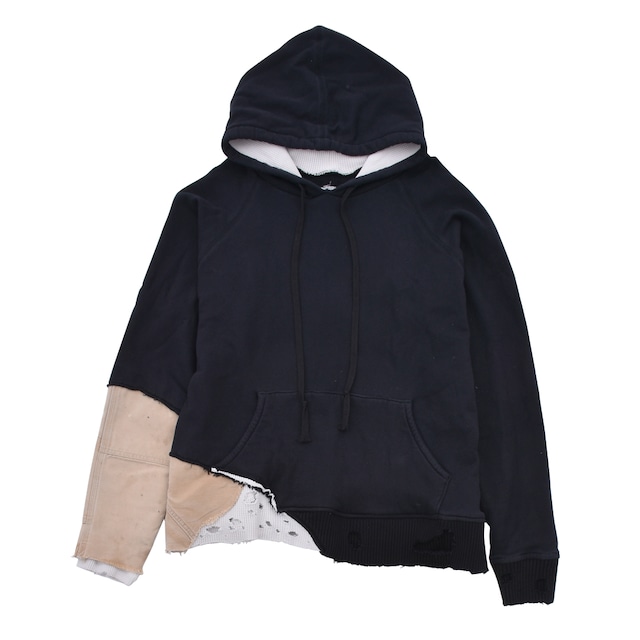 【GREG LAUREN】  BLACK FRAGMENT HOODIE (BLACK)