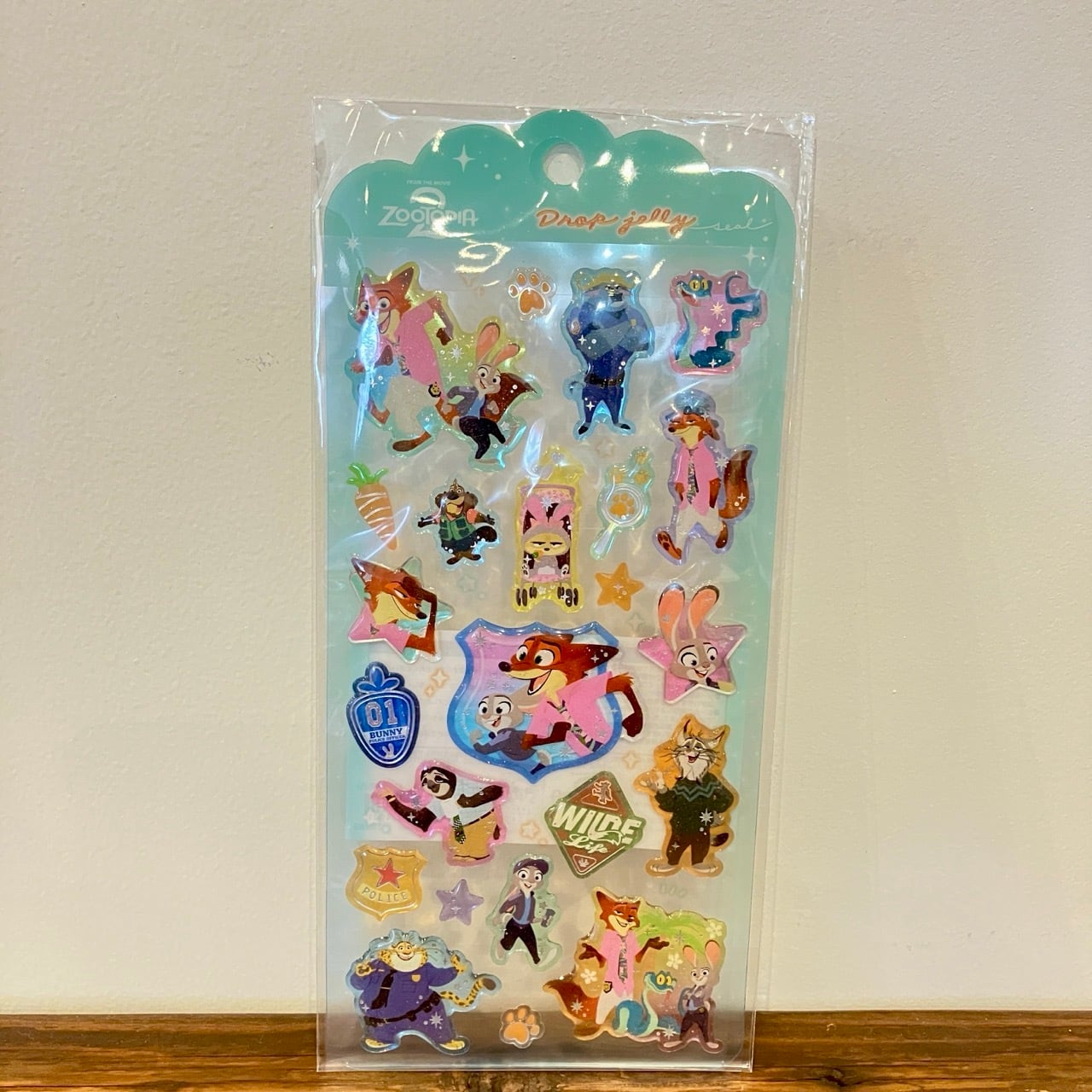 ディズニー ズートピア2 ドロップジェリーシール X22