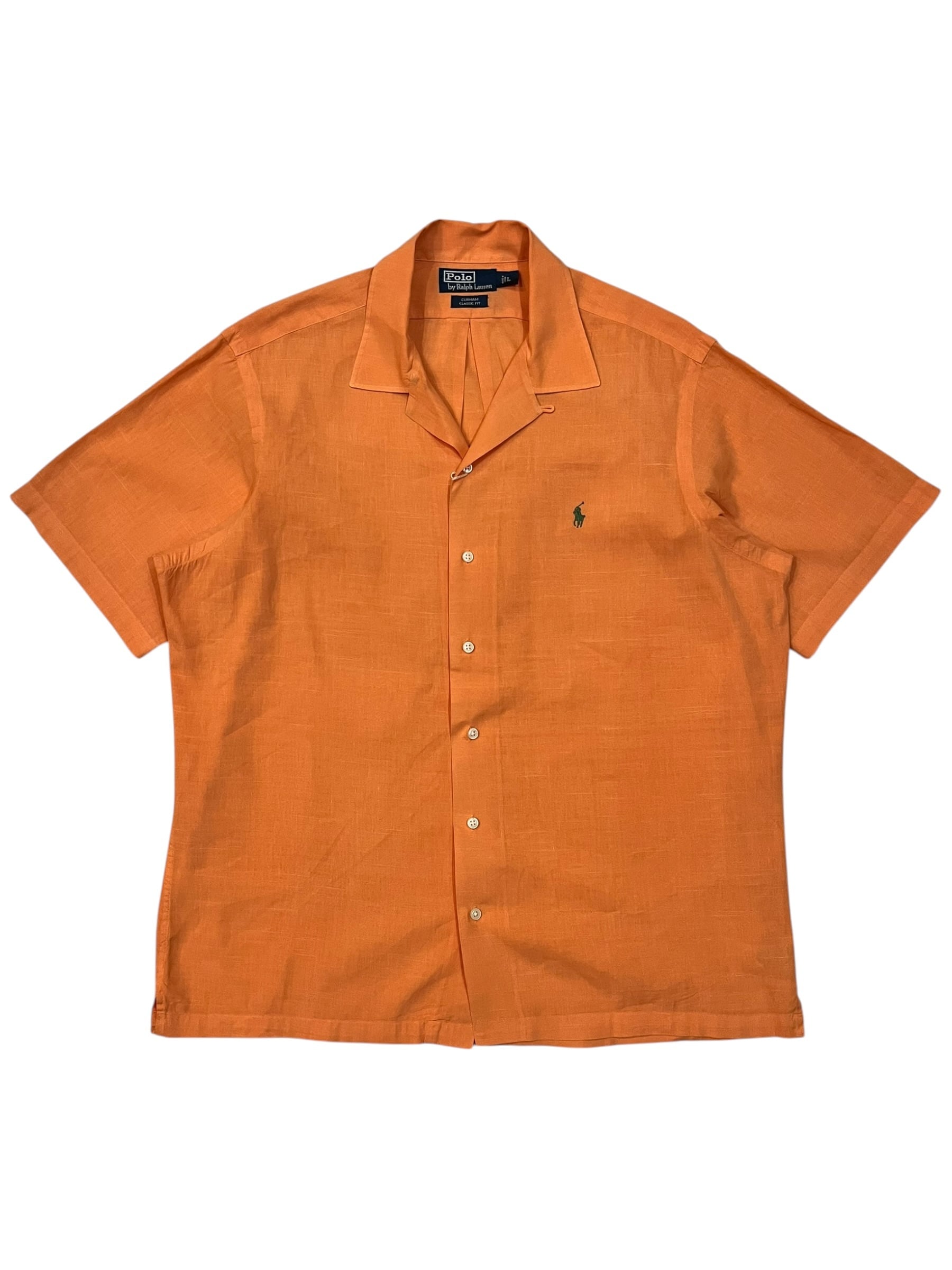 90s〜 Polo by Ralph Lauren CURHAM Classic Fit Linen Cotton Open