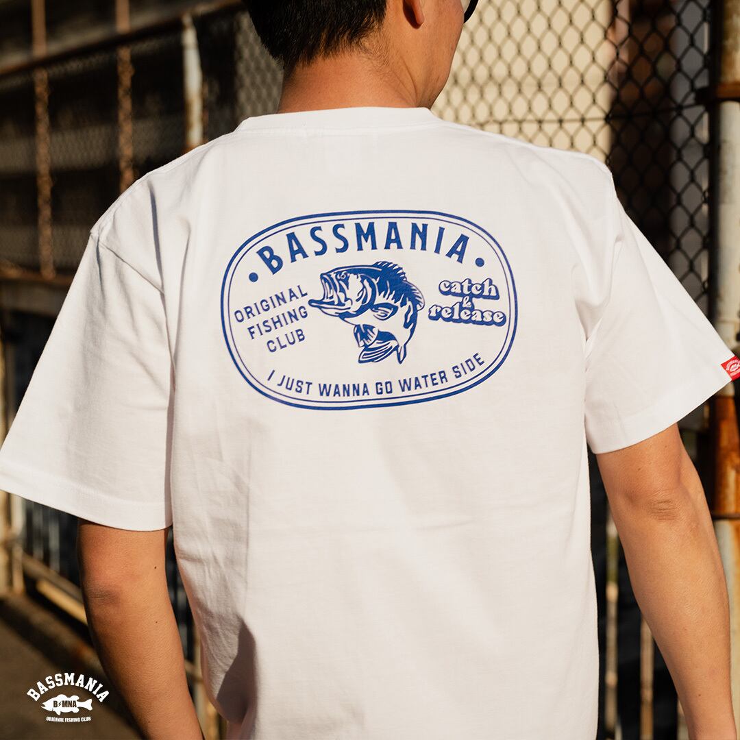 レトロバスTシャツ［WHT］ | bassmania.jp