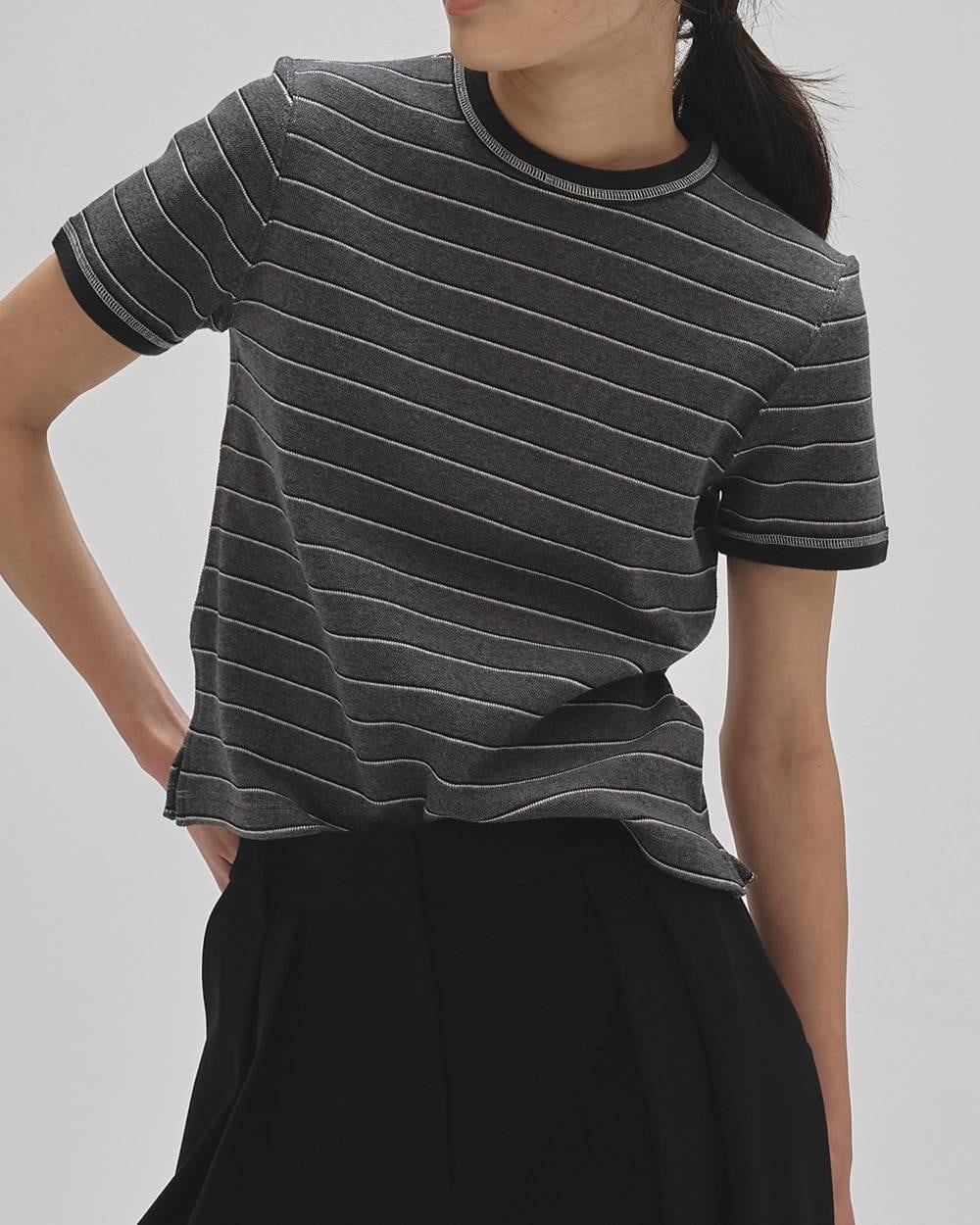 TODAYFUL(トゥデイフル) Border Ringer Tee | サウスオレンジ｜メンズ