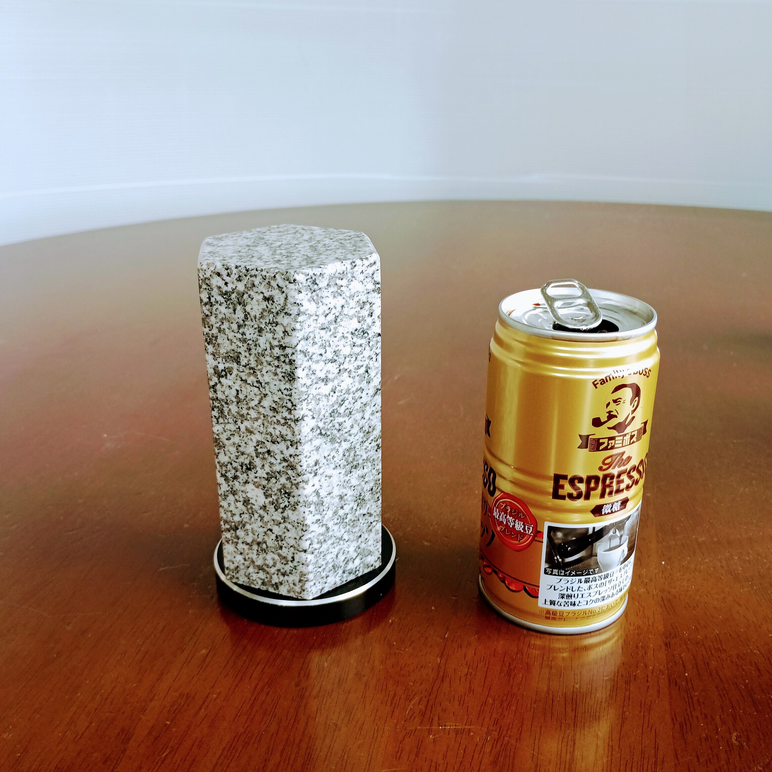 回転位牌　６人用　白　台付回転体