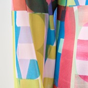 TRUBE カラーブロックZIPブルゾン【M~L】マルチカラー