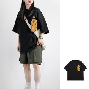 Front pocket tshirt M12372