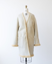 〈Hermès by martin margiela〉Shearling coat