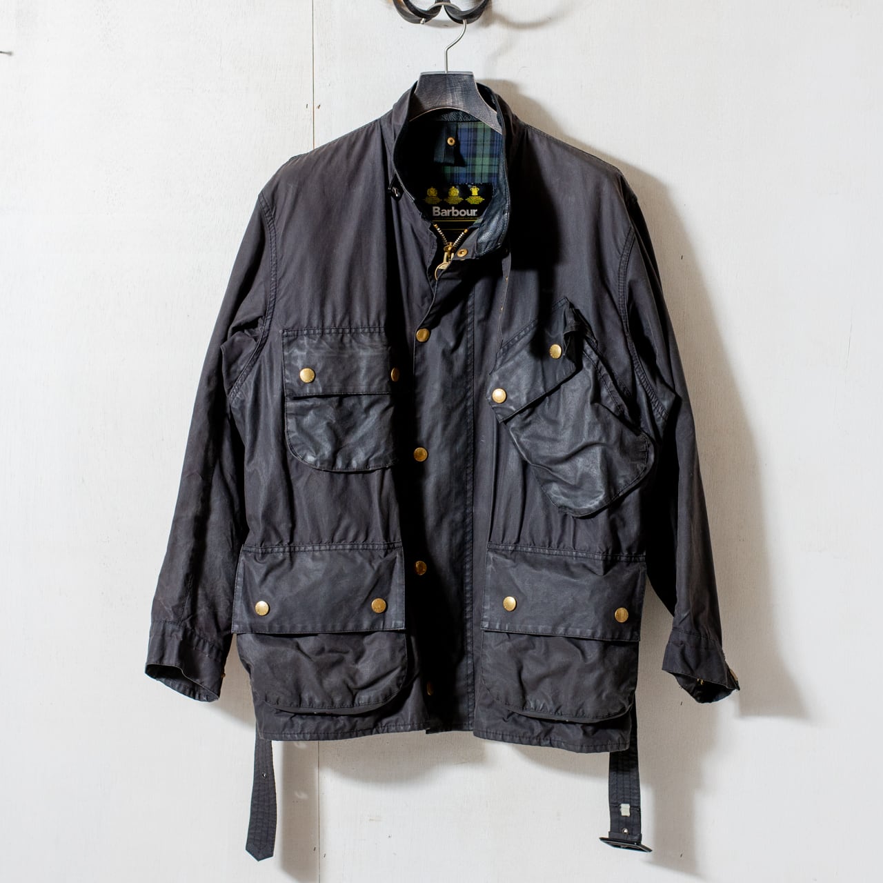 ヴィンテージBEAUFORT名品Britishwax-jacket market Vintage Barbour Beaufort Rust Brown Wax Jacket, L-XL – Midwest Trader