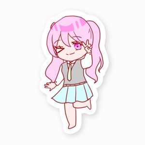 ステッカー（女の子）