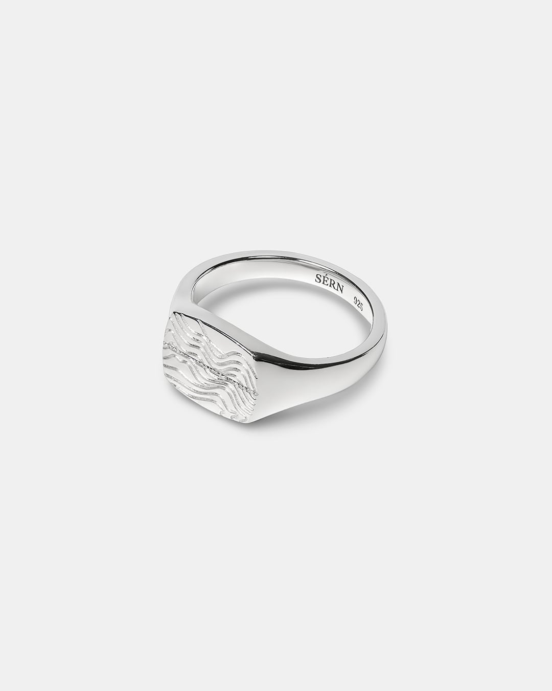 SERN Vein Signet Ring 9号 Vein Signet Ring | SÉRN