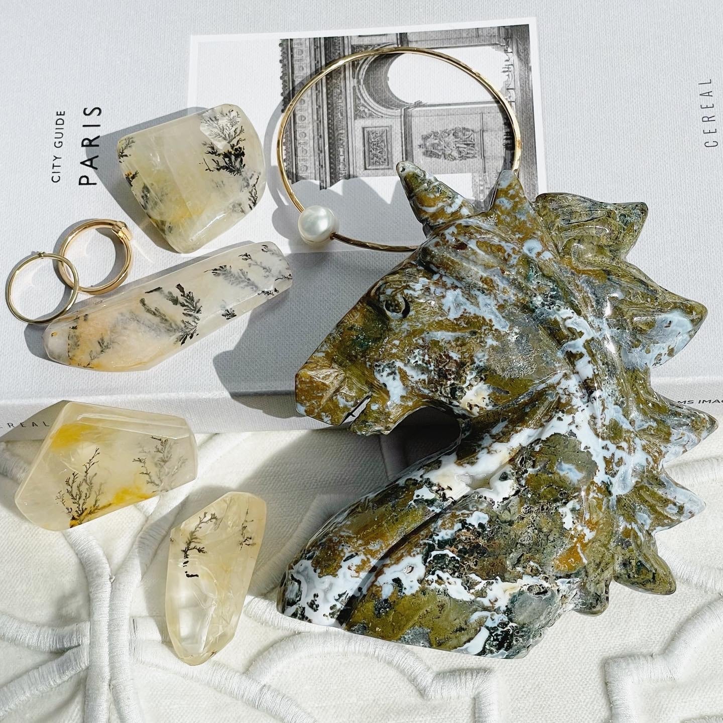 Ocean Jasper Unicorn | FLUXY - 天然石と鉱物のお店 フラクシー