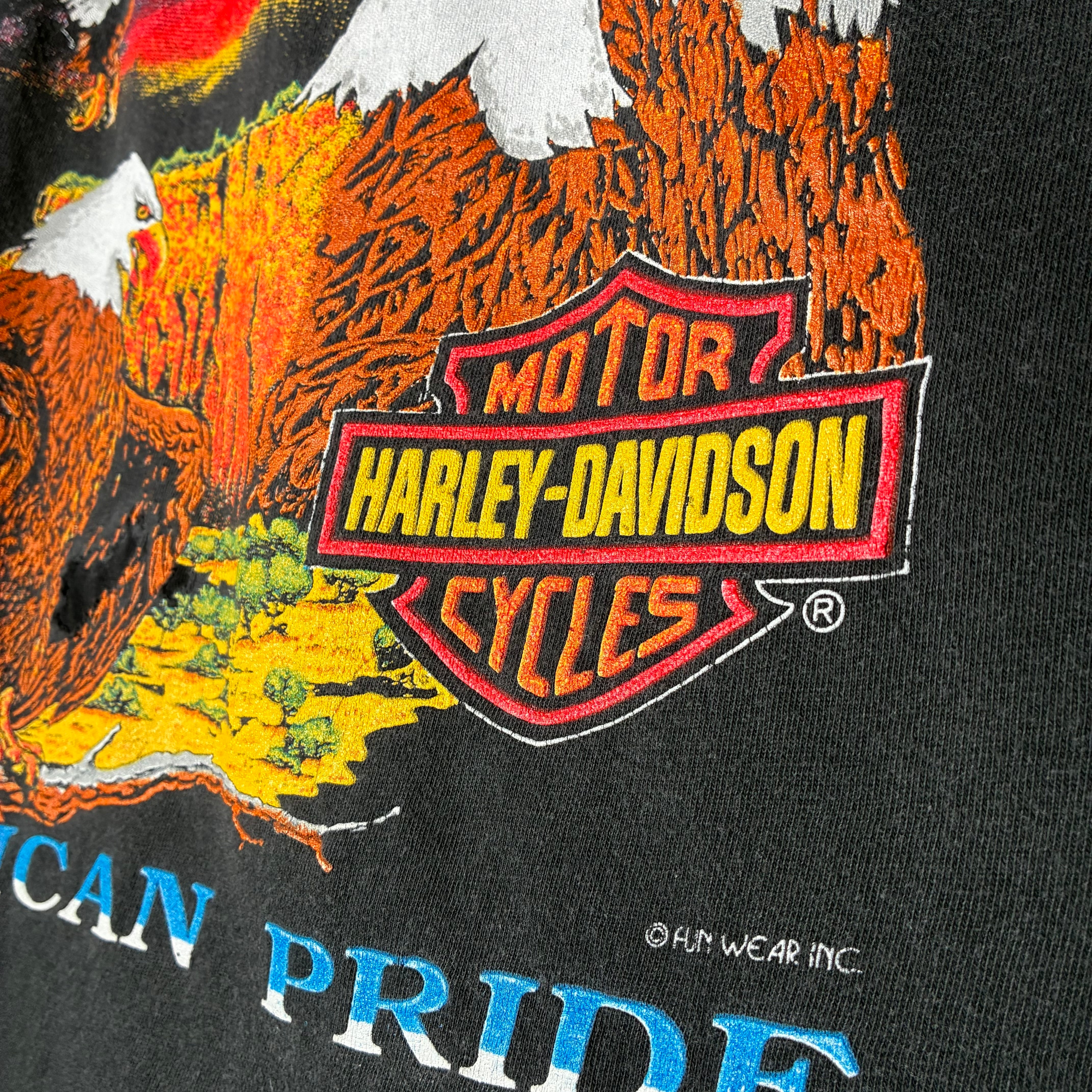 BFKK ポケット Tシャツ ビンテージ 古着 80s ハーレー ダビッドソン BFKK ポケット Tシャツ ビンテージ 古着 80s ハーレー ダビッドソン
