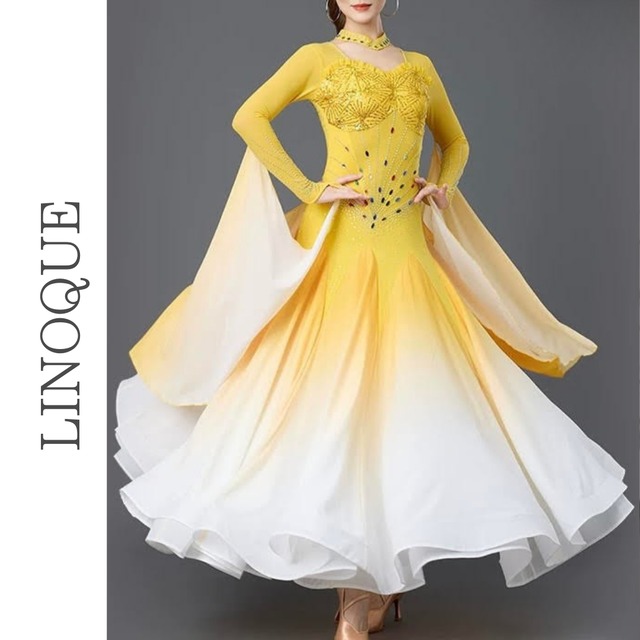 グラデーションロングドレス 2color 【L00016】