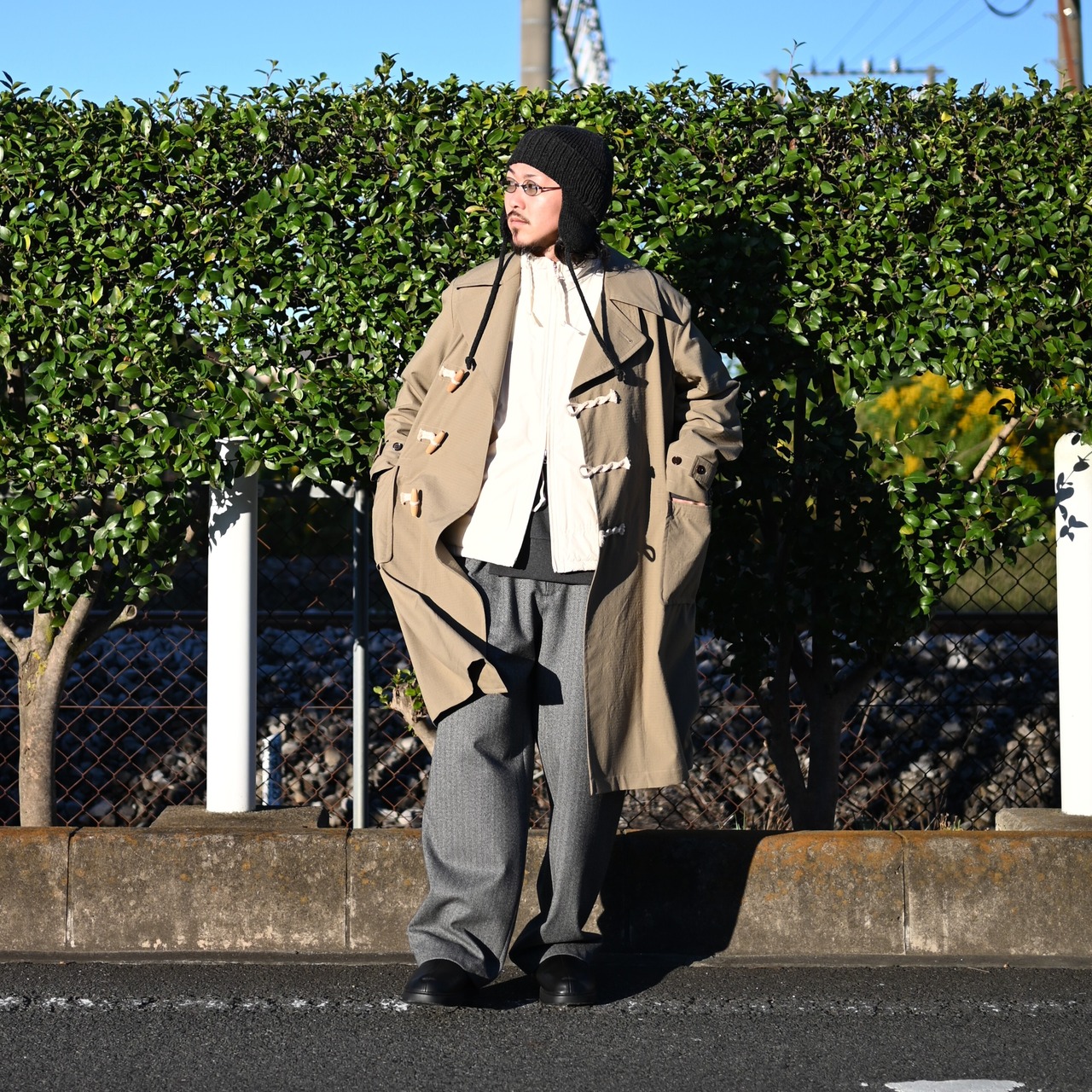 Product Twelve(プロダクトトゥエルブ)ダッフルコートコーディネート