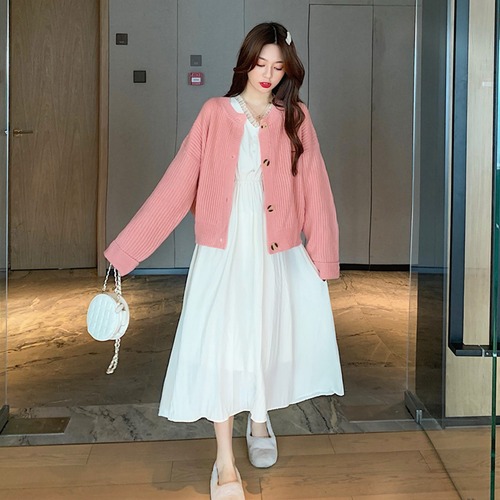 ✞ セーター カーディガン大人女子☆ ロング スウィート ✞ゴスロリ SM ミリ 甘ロリ クラロリ 和ロリ エレガント 黒ロリ 姫ロリ 華ロリ BB-BB46022343559