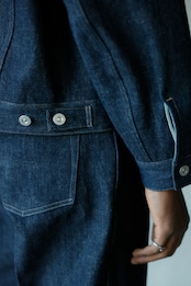 OLD JOE / CURVED FLAP JEAN JACKET
