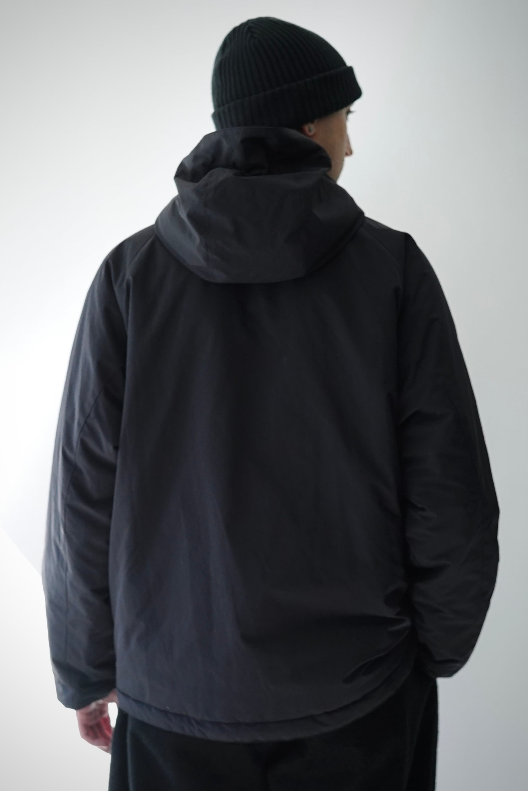 Lite Milicloth + Climashield / Hoodie Jacket 2023 (BLACK) | C O L I N A