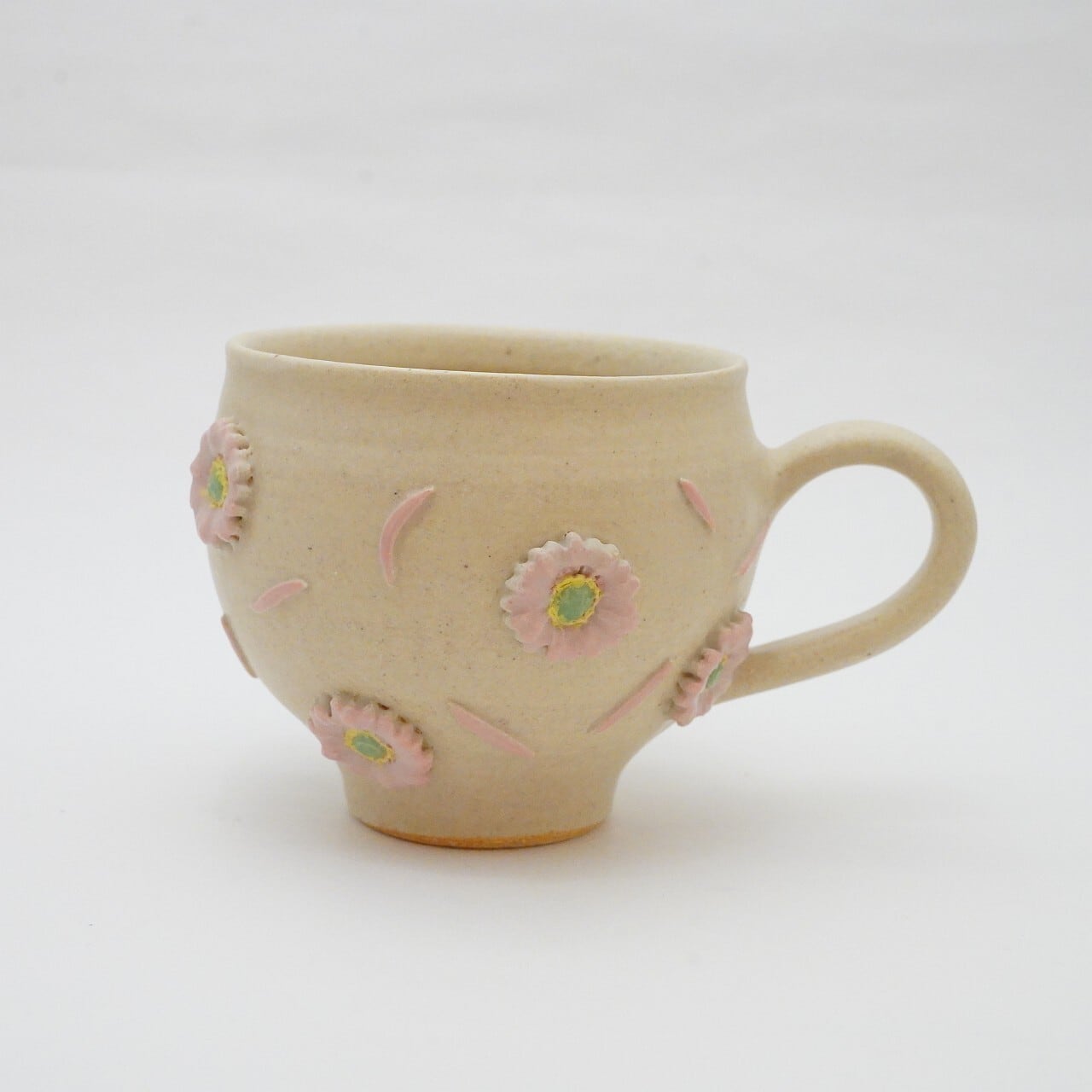 【谷口なづみ】レリーフピンクマグカップ