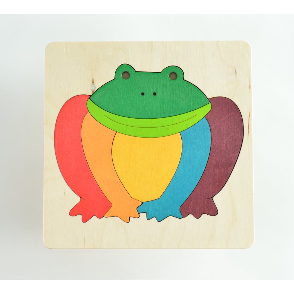 ジョージラック カラフルパズル かえる