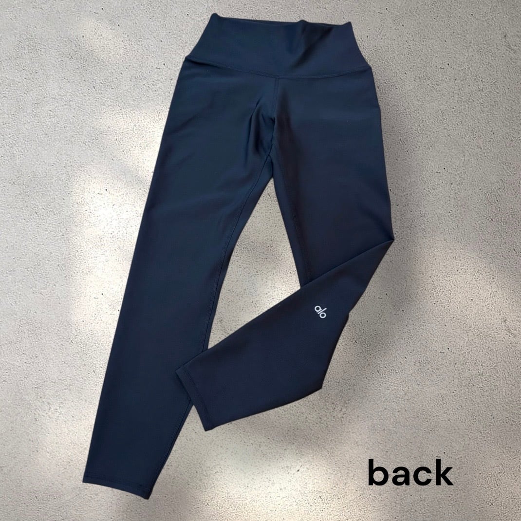 alo】【HIGH-WAIST AIRLIFT LEGGING】アロー ヨガ レギンス 黒 black