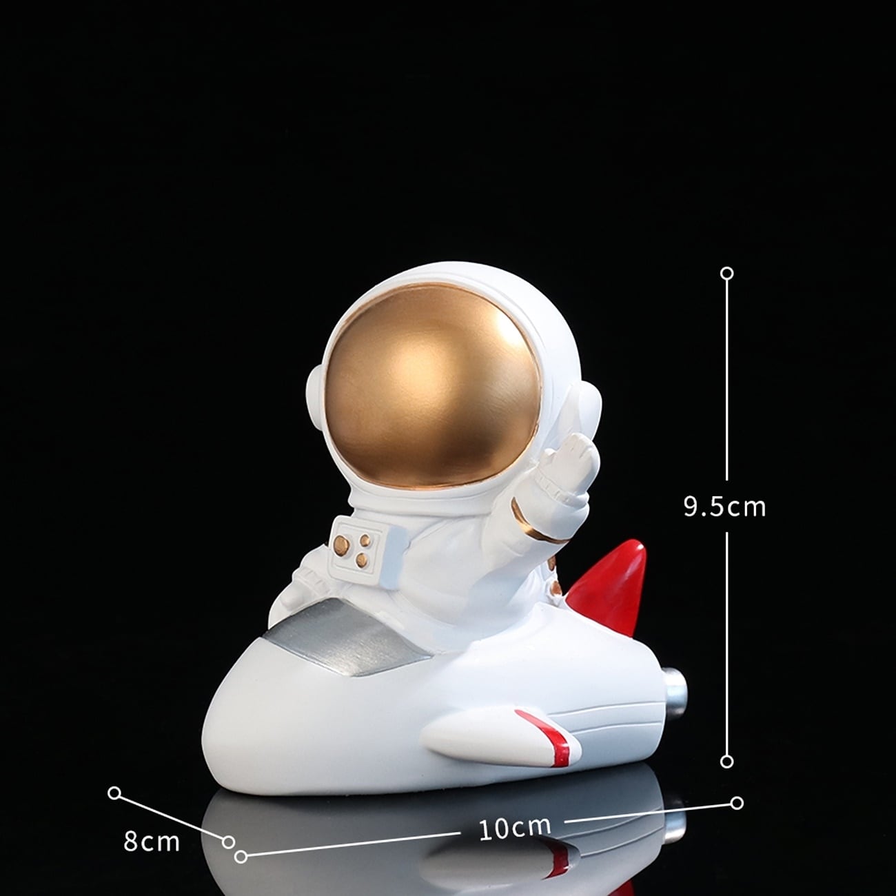 宇宙飛行士デザイン 純銅5オンス 宇宙飛行士フォトフレーム | space products