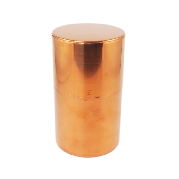 開化堂 茶筒 長型200g 銅