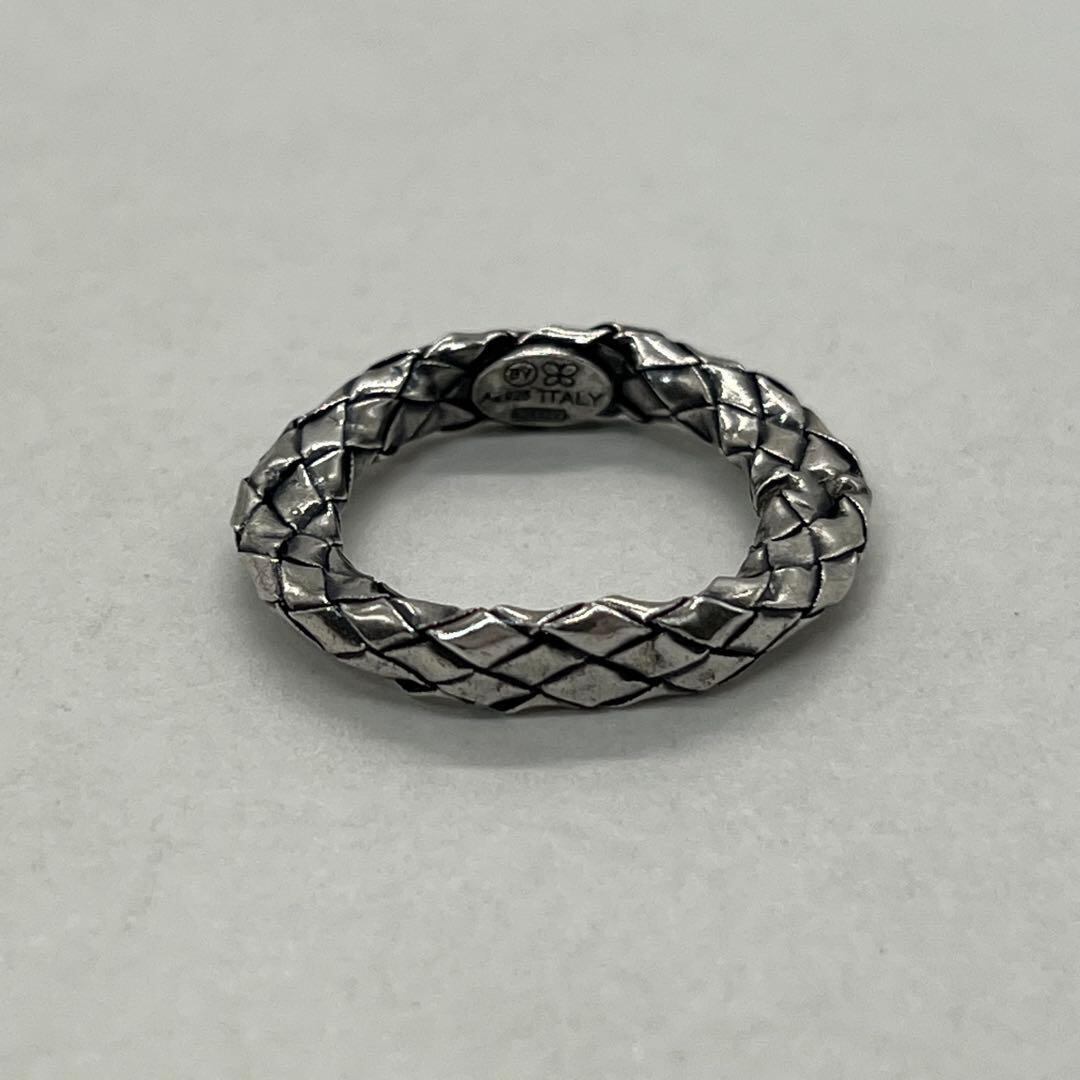 ボッテガヴェネタ BOTTEGA VENETA イントレチャートリング 13号