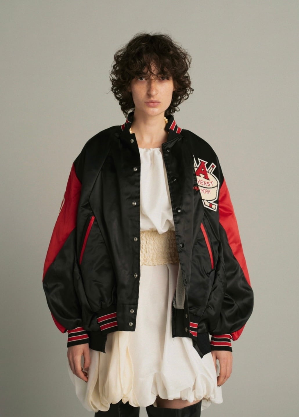 77circa track jacket cutback nylon award jacket | AAR