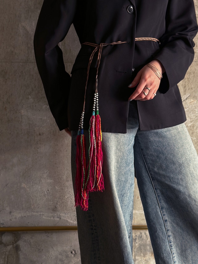 Lu tribe／Vintage tassel rope