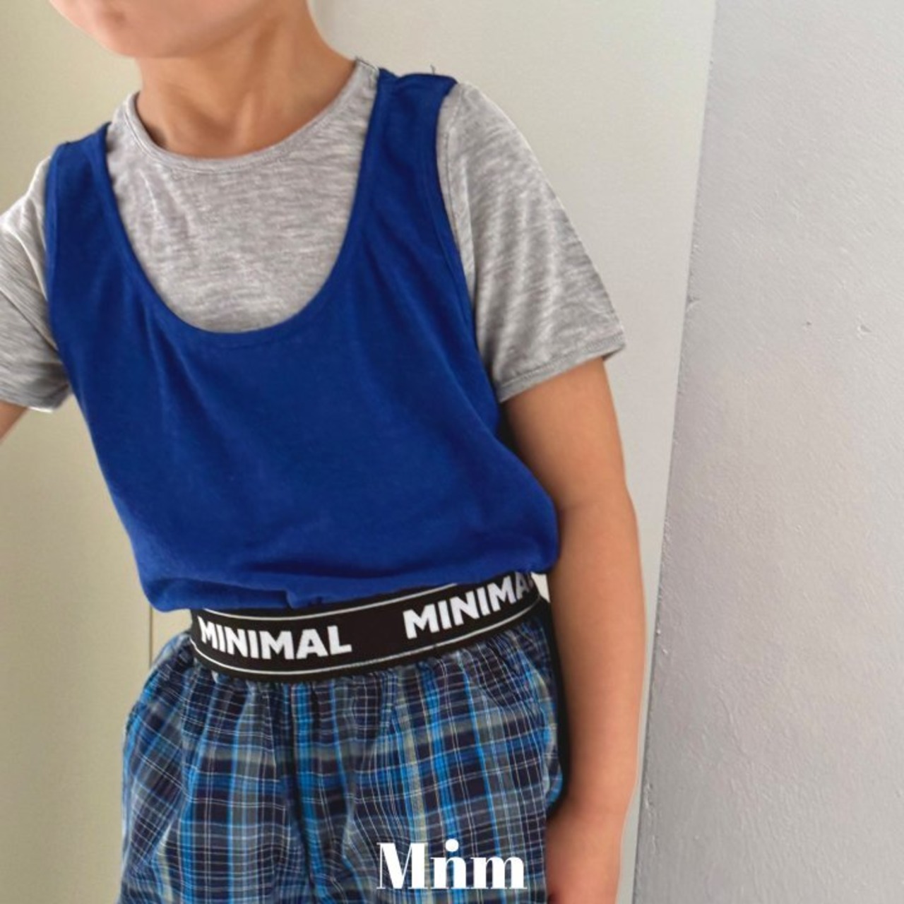 【取寄/韓国直送】MINIMAL 26/SM  バンドチェックパンツ