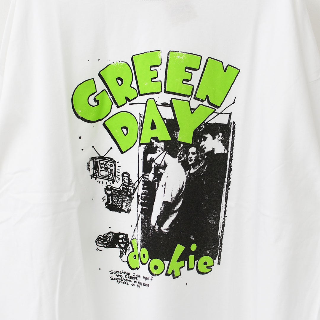 Green Day グリーンデイ Dookie Tシャツ グッドフェード 美品 GOOD ROCK SPEED [グッドロックスピード] Dookie Graphic Long Sleeve