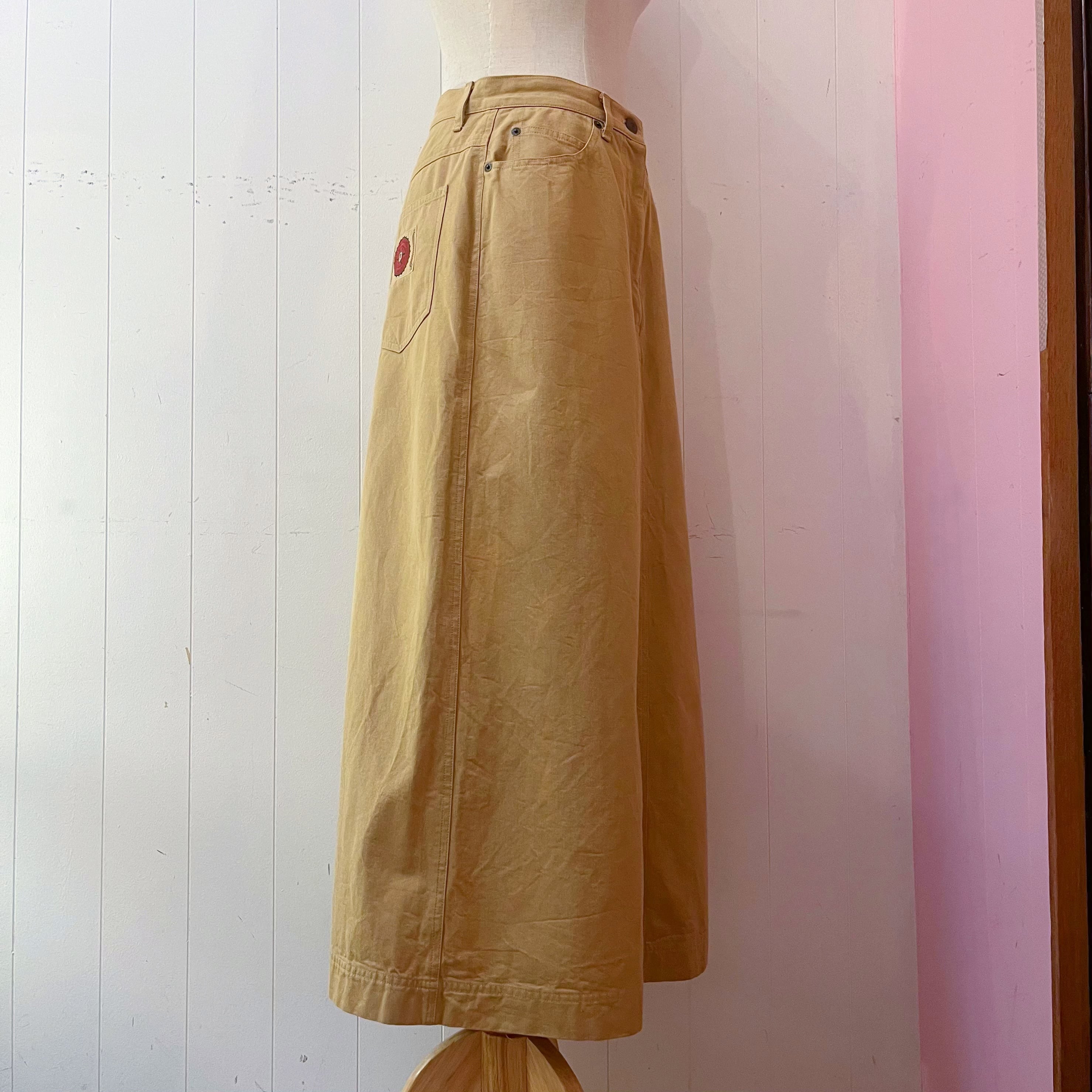PINKHOUSE / wheel wappen long skirt