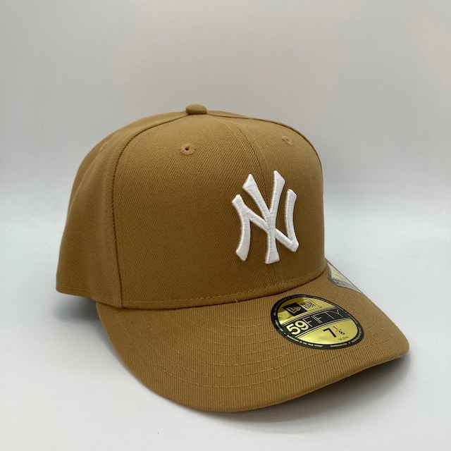 NEW ERA PC59FIFTY/PC5950 ヤンキース ブラック ウィート(キャメル)/ホワイト NEW ERA PC59FIFTY/PC5950 ヤンキース ブラック ウィート(キャメル)/ホワイト